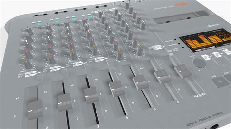 Four Track Cassette Recorder - Fostex XR7 3D Model by SpiritSwitchboard
