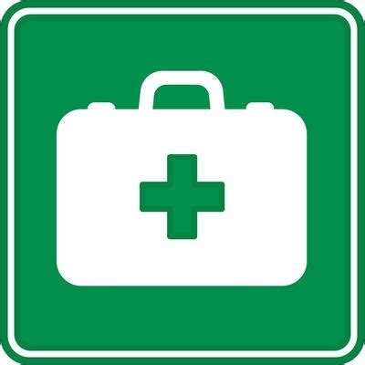 Image result for First Aid Kit Sign