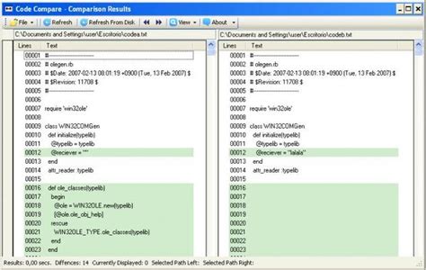 Code Compare Tool 的图像结果