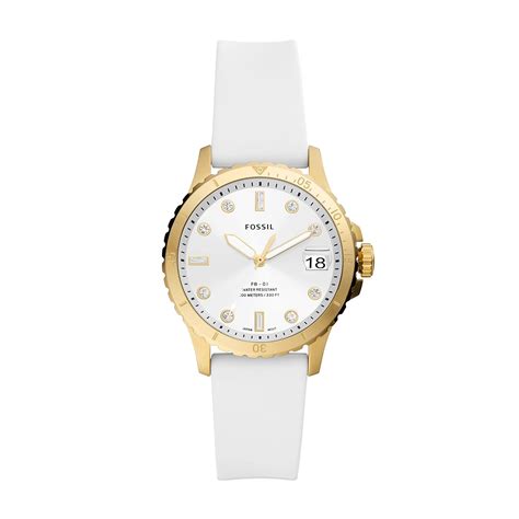 Buy Fossil Fb-01 Analog Silver Dial Women's Watch-ES5286 at Amazon.in