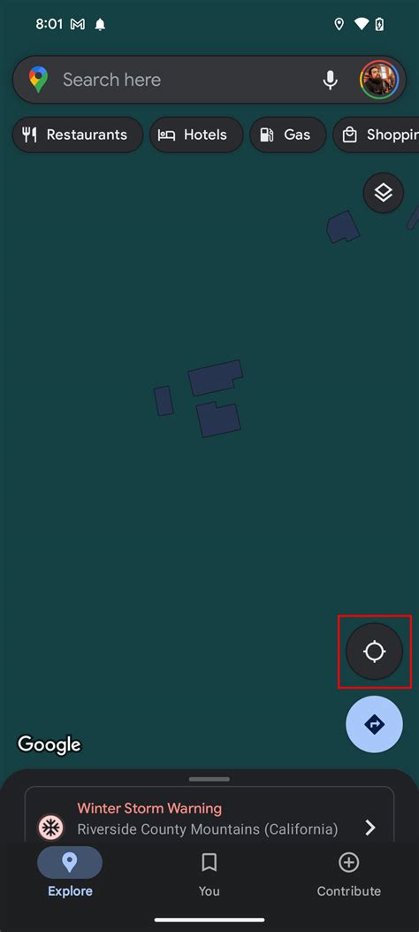 Current Location Current Location Interaction