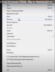 Image result for How to Save HTML File