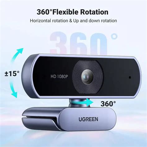 UGREEN USB Webcam: Optimal Video Experience with FHD 1080P/30fps ...