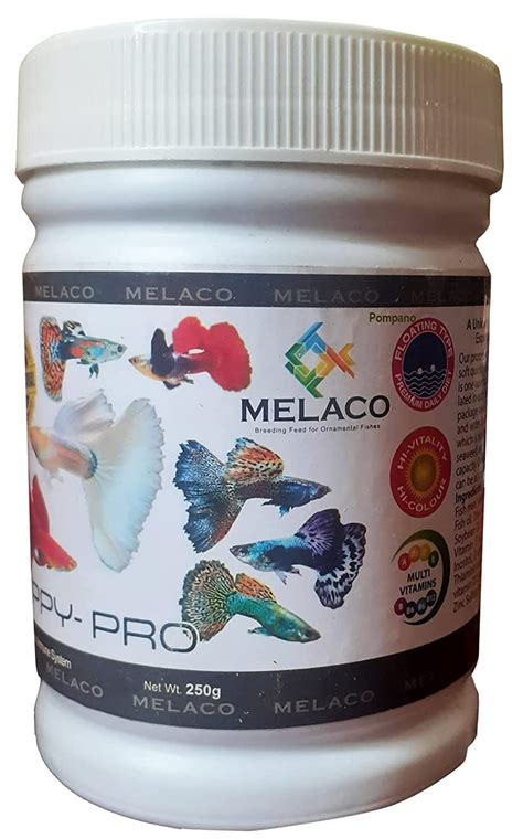 Melaco Guppy-pro Premium Guppy Fish Food breeding Feed 250g Sold by ...