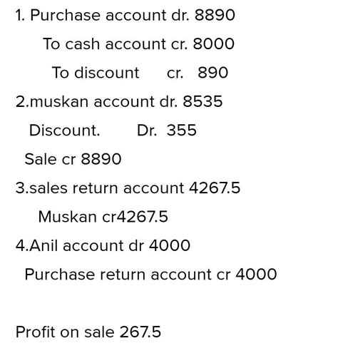 Allowance claimed from anil for shortage entry in journal - Brainly.in