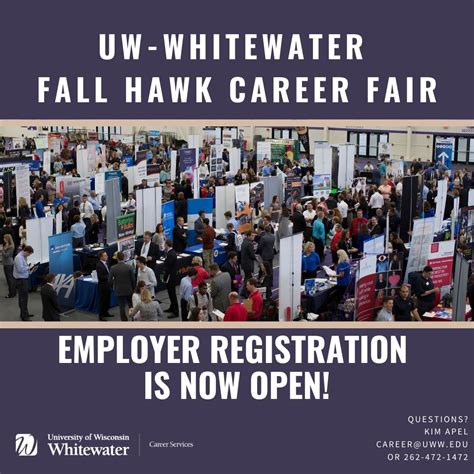 University of Wisconsin-Whitewater on LinkedIn: Hawk Career Fairs are a ...