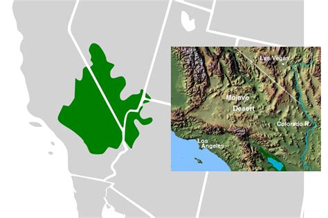 Mojave Desert Map Location
