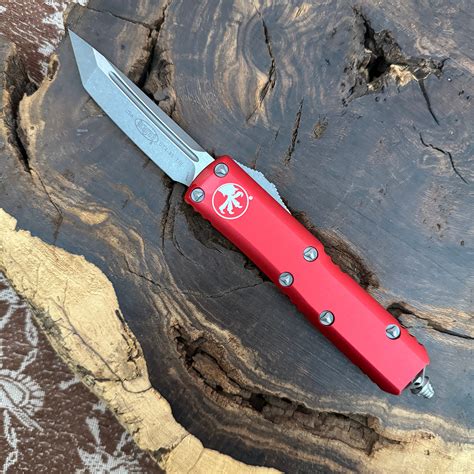 Microtech UTX-85 T/E Red Apocalyptic Standard 233-10APRD | American ...