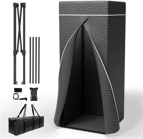 Amazon.com: Portable Vocal Booth,Recording Booth Sound Booth for ...