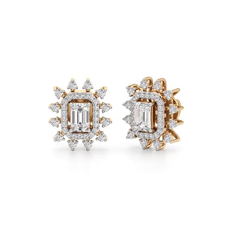 Halo Studs - Geer Jewellery