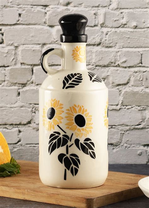 Get Flower Printed Oil Dispenser at ₹ 599 | LBB Shop