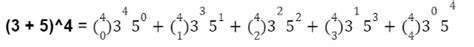 Image result for Expand Using Binomial Theorem Calculator