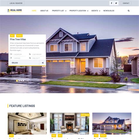 Best Free Real Estate WordPress Themes for 2023