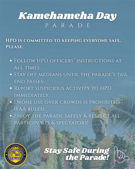 Traffic Advisory: 108th Kamehameha Celebration Floral Parade - Honolulu ...