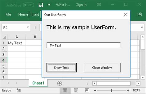What is a UserForm in Excel? - TeachExcel.com