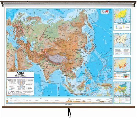 Asia Wall Map 的图像结果
