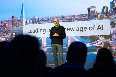 Microsoft invests $30 billion in UK to power AI future Background