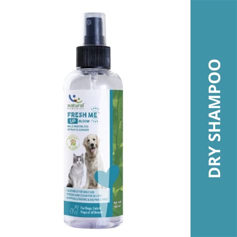 Buy Fresh Me Up Bloom Dry Shampoo for Pets Online | Supertails