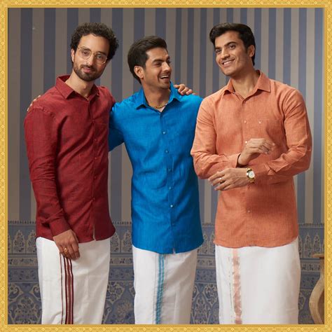 Minister White Men's Shirt & Flexi Dhoti Combo – ministerwhite.com