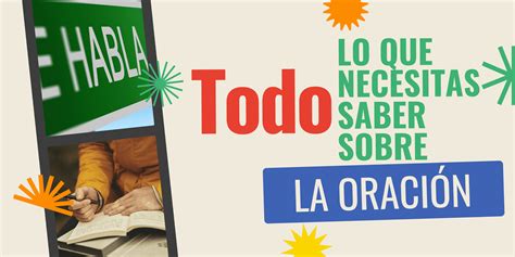 Todo lo que necesitas saber sobre la Oración - Profe Sergio Pérez