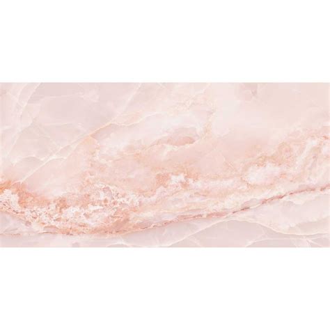 Emporio Pink Onyx Large-Format Porcelain Tile 24x48 | Stone look tile ...