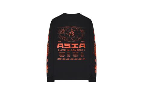 The Weeknd Releases Exclusive Asia Tour Merch | HYPEBAE