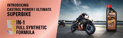 Castrol POWER1 ULTIMATE 10W50 Superbike oil : Amazon.in: Car & Motorbike