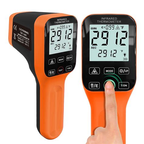 GOYERRNES Pyrometer, 30:1 Industrial Infrared Thermometer Gun, -58 ...