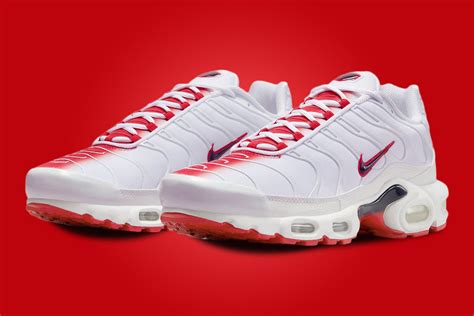 Nike Air Max Plus “White Red Navy” shoes: Price and more details explored