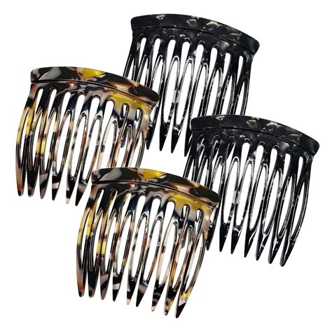Amazon.com : HYFEEL Hair Side Combs - Small French Side Hair Comb Clips ...