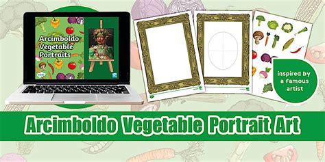 Arcimboldo Vegetable Portrait Art Activity Pack