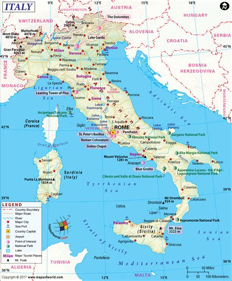 Printable Map Italy 的图像结果