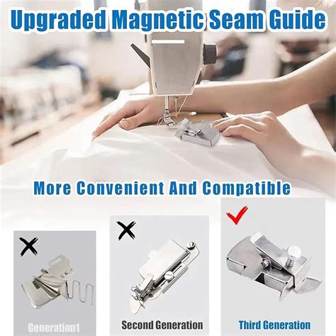 Sdlanhuagroup 2pcs Magnetic Seam Guide for Sewing Machine, India | Ubuy