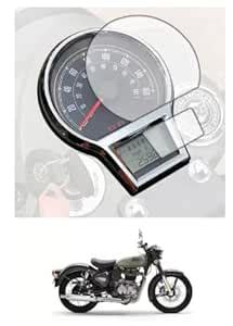 Bullet Bike Speedometer Screen Protector Scratch Guard Compatible for ...
