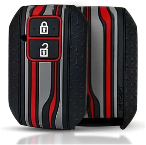 Keyzone® Striped Silicone Key Cover Compatible for Swift, XL6, Wagonr ...