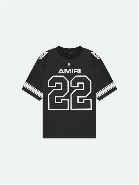 22 MESH TEE - BLACK – AMIRI