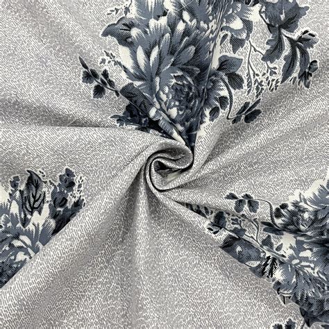 Grey Floral Print Pure Cotton 160 TC Super King Bedsheet with 2 Pillow ...