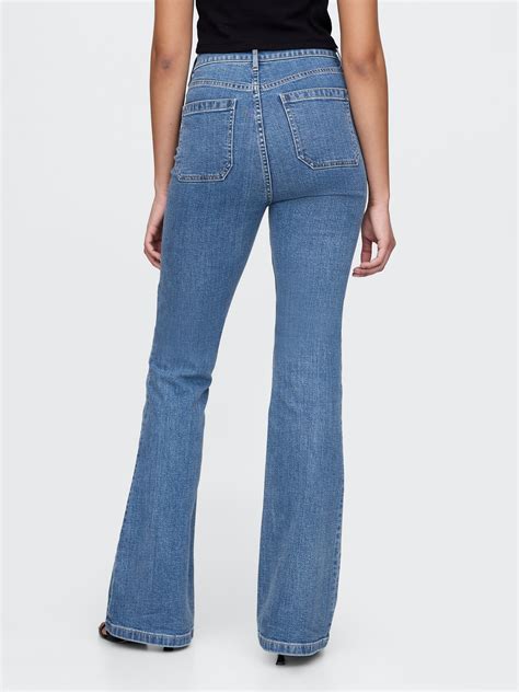 Curvy High Rise '70s Flare Jeans | Gap