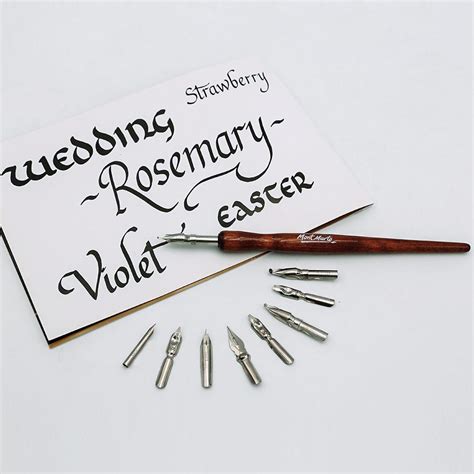Calligraphy Dip Pen Set Signature 10pc – Perfect for All Artists – Bbag ...