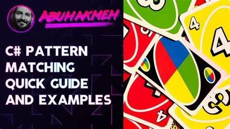 Image result for C# Pattern Matching