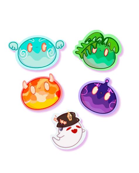 Genshin Impact | Vinyl Stickers – Shichisōru