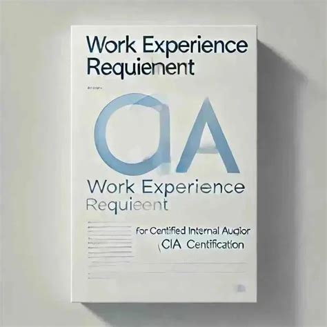 CIA Certification Work Experience requirement 2026 – Eduyush