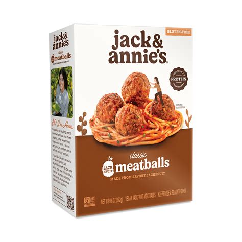 jack & annie's Classic Jackfruit Meatballs | Thrive Market