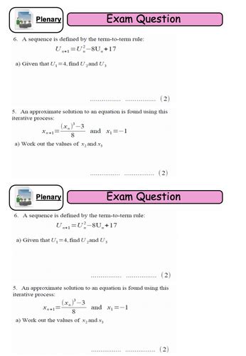 Image result for General Iterative Processes GCSE Maths