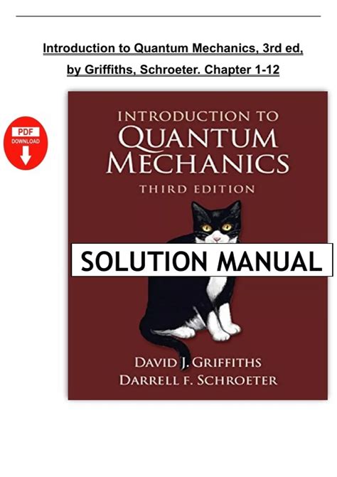 Solutions Manual for Introduction to Quantum Mechanics, 3rd Edition by ...