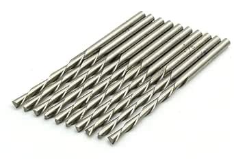 TMAX 10 pc 1/8 inch Drill Bits, M2 HSS High Speed Steel for Drywall ...