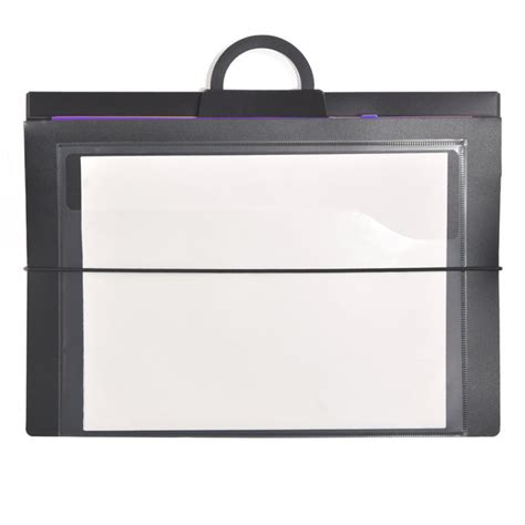 Comma Tumble A4 Size Cascading Folder with Horizontal Elastic Band Clo