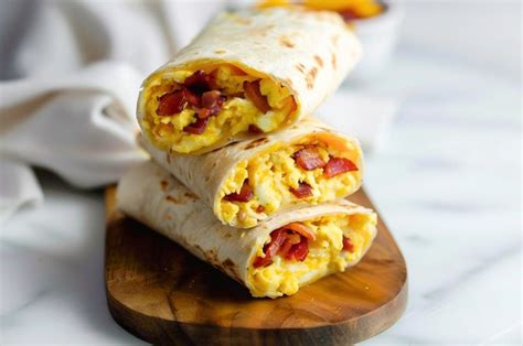 Image result for Breakfast Wraps