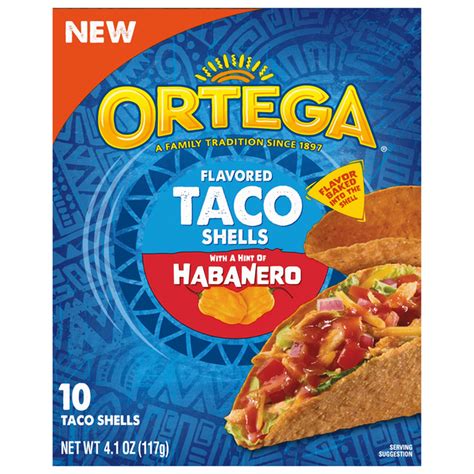 Ortega Taco Shells, Habanero (10 ct) Delivery or Pickup Near Me - Instacart