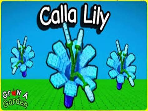 Calla Lily in Grow a Garden: How to get it, stats, value, and drop chances